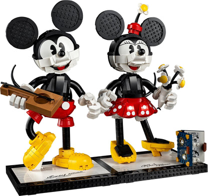 LEGO 43179 Mickey & Minnie Mouse Buildable Characters