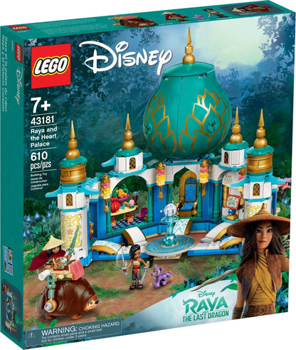 LEGO 43181 Raya's Heart Palace - Disney's Raya and the Last Dragon