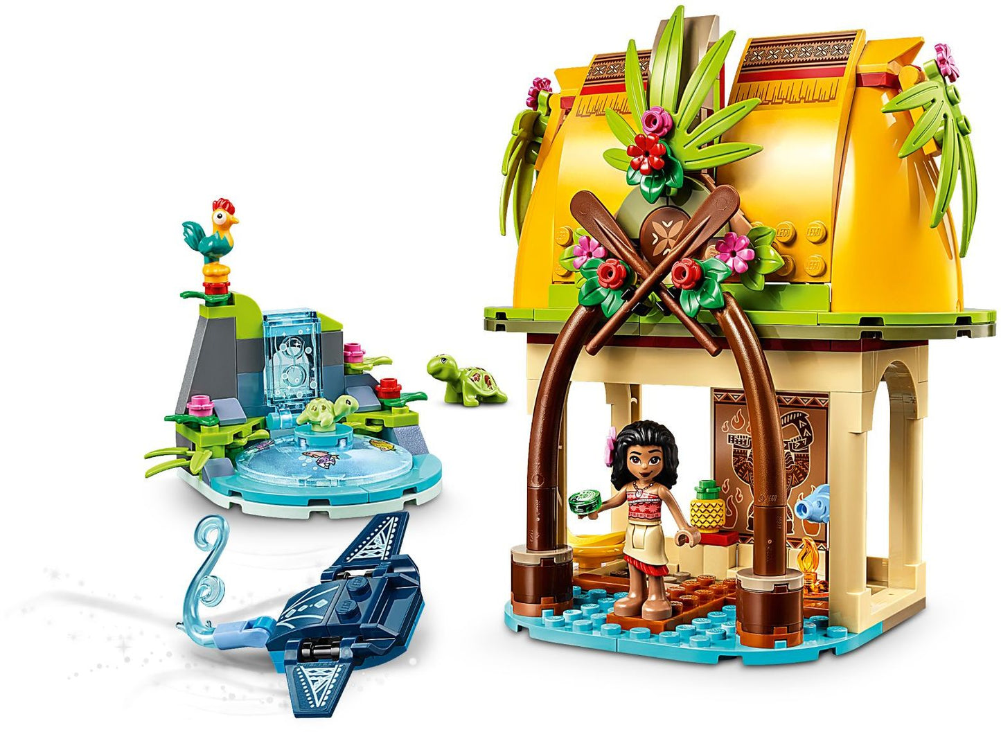 LEGO 43183 Moana's Island Home Playset - Disney Princess Toy