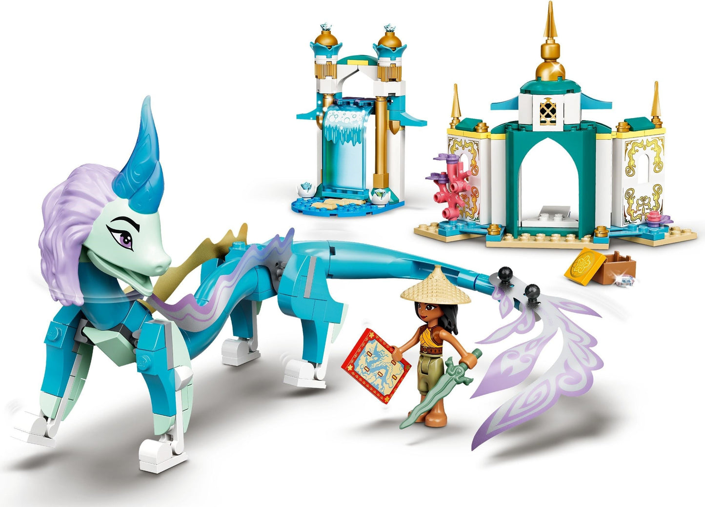 LEGO Disney 43184 Raya and Sisu Dragon Raya and the Last Dragon- Auzzi Store