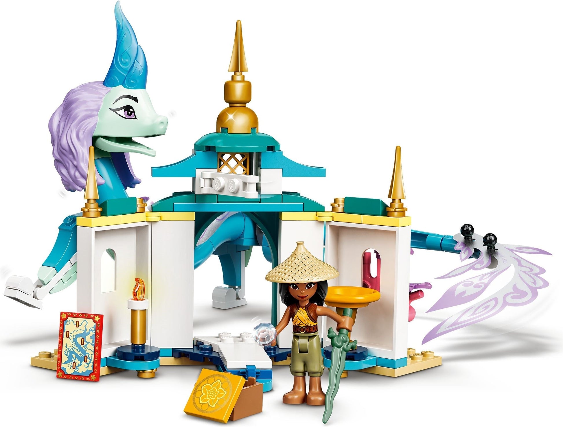 LEGO Disney 43184 Raya and Sisu Dragon Raya and the Last Dragon- Auzzi Store