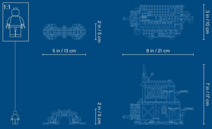 LEGO 43188 Aurora's Forest Cottage: Disney Princess Building Toy