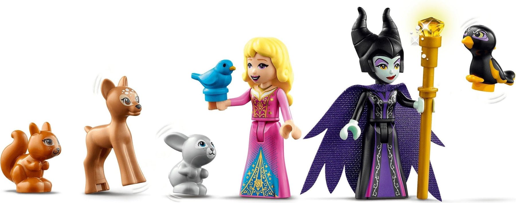 LEGO 43188 Aurora's Forest Cottage: Disney Princess Building Toy - SuperSaverAU - view 6