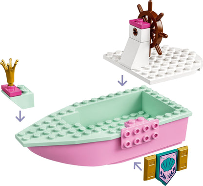 LEGO 43191 Ariel's Celebration Boat: Disney Princess Building Toy