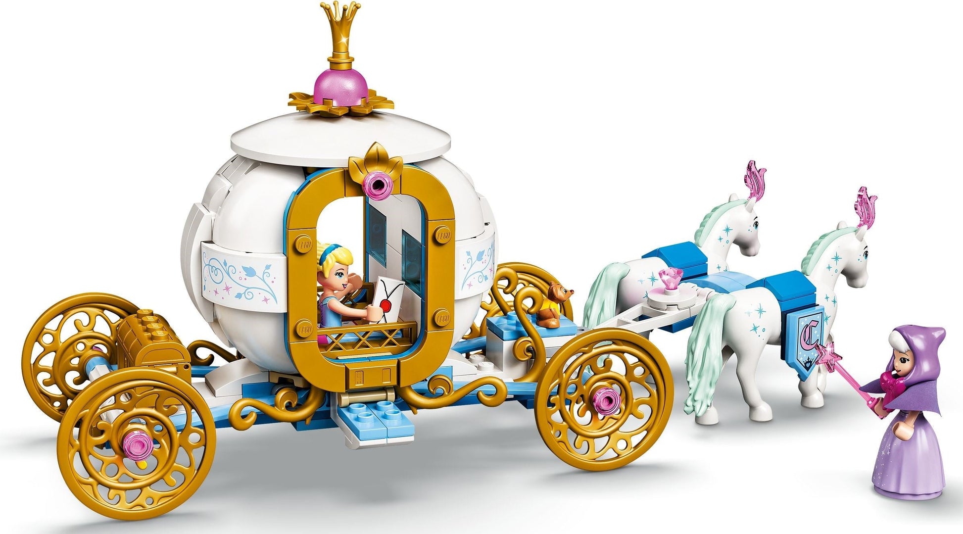 LEGO Disney Series 43192 Cinderella's Royal Carriage- Auzzi Store