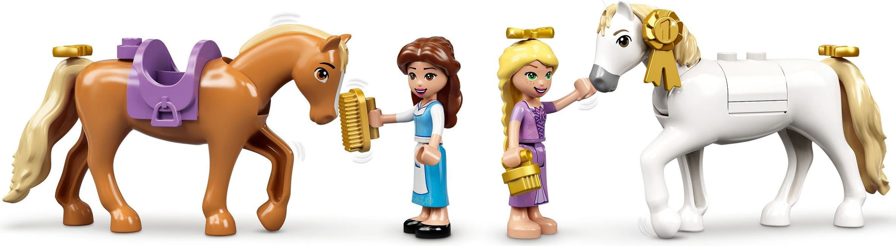 LEGO 43195 Disney Belle and Rapunzel's Royal Stables- Auzzi Store