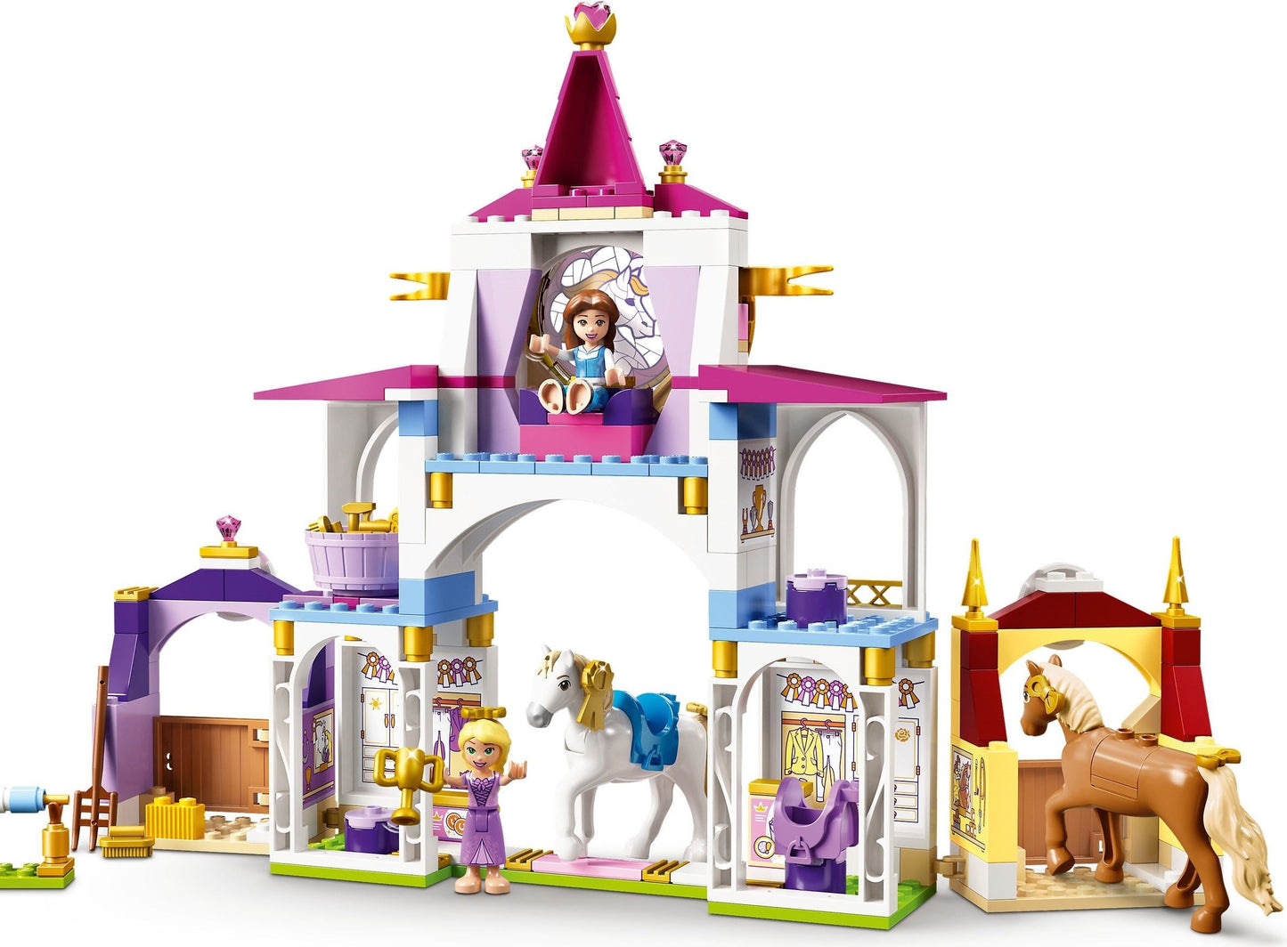 LEGO 43195 Disney Belle and Rapunzel's Royal Stables- Auzzi Store