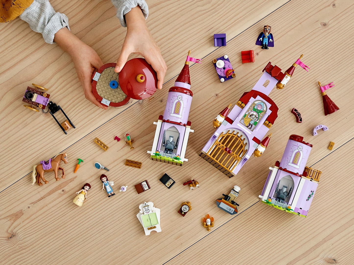 LEGO 43196 Belle & Beast's Castle - Disney Princess Building Toy