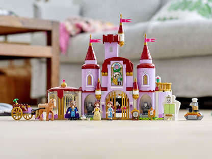 LEGO 43196 Belle & Beast's Castle - Disney Princess Building Toy