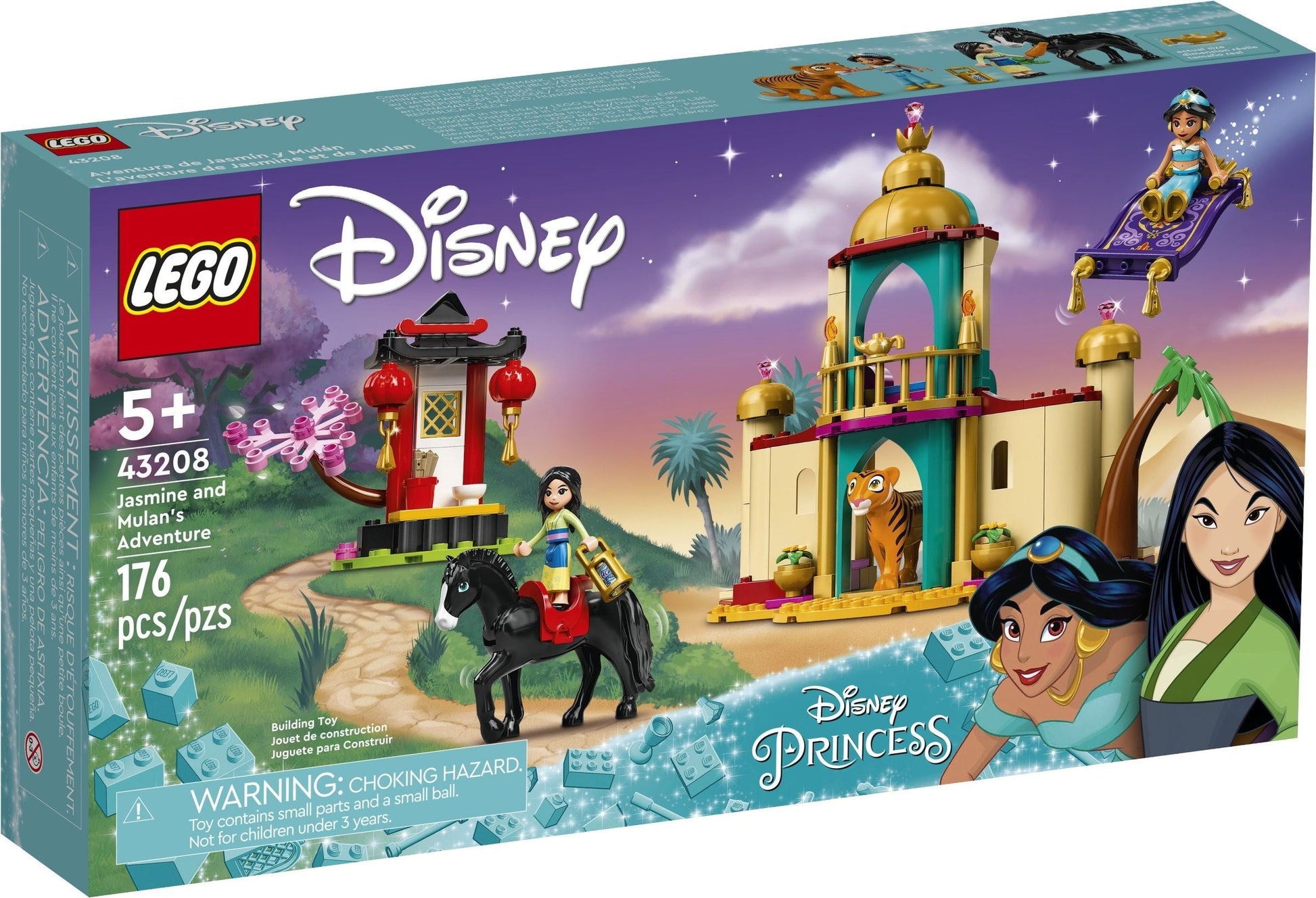 LEGO 43208 Disney Jasmine and Mulan’s Adventure- Auzzi Store