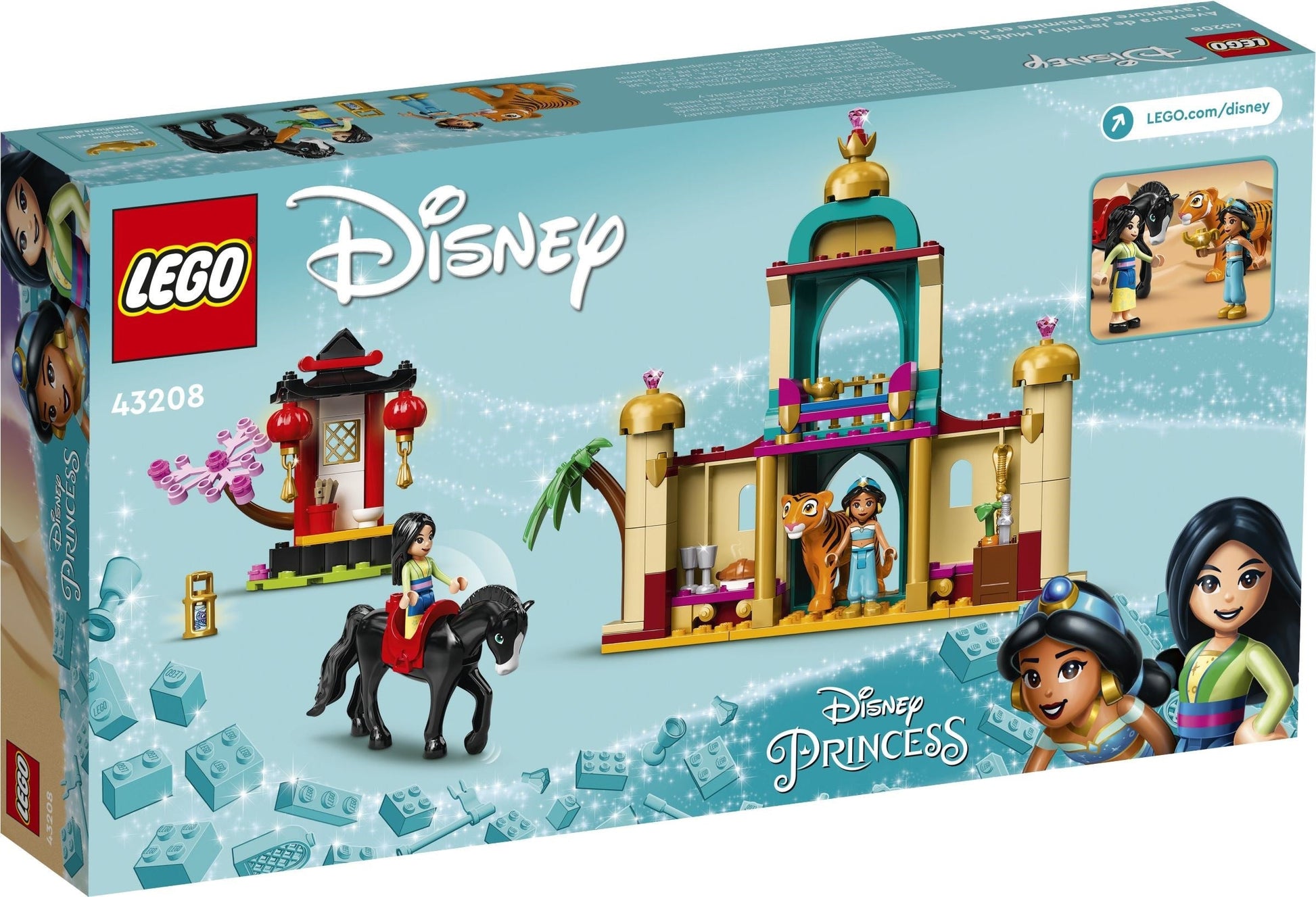 LEGO 43208 Disney Jasmine and Mulan’s Adventure- Auzzi Store