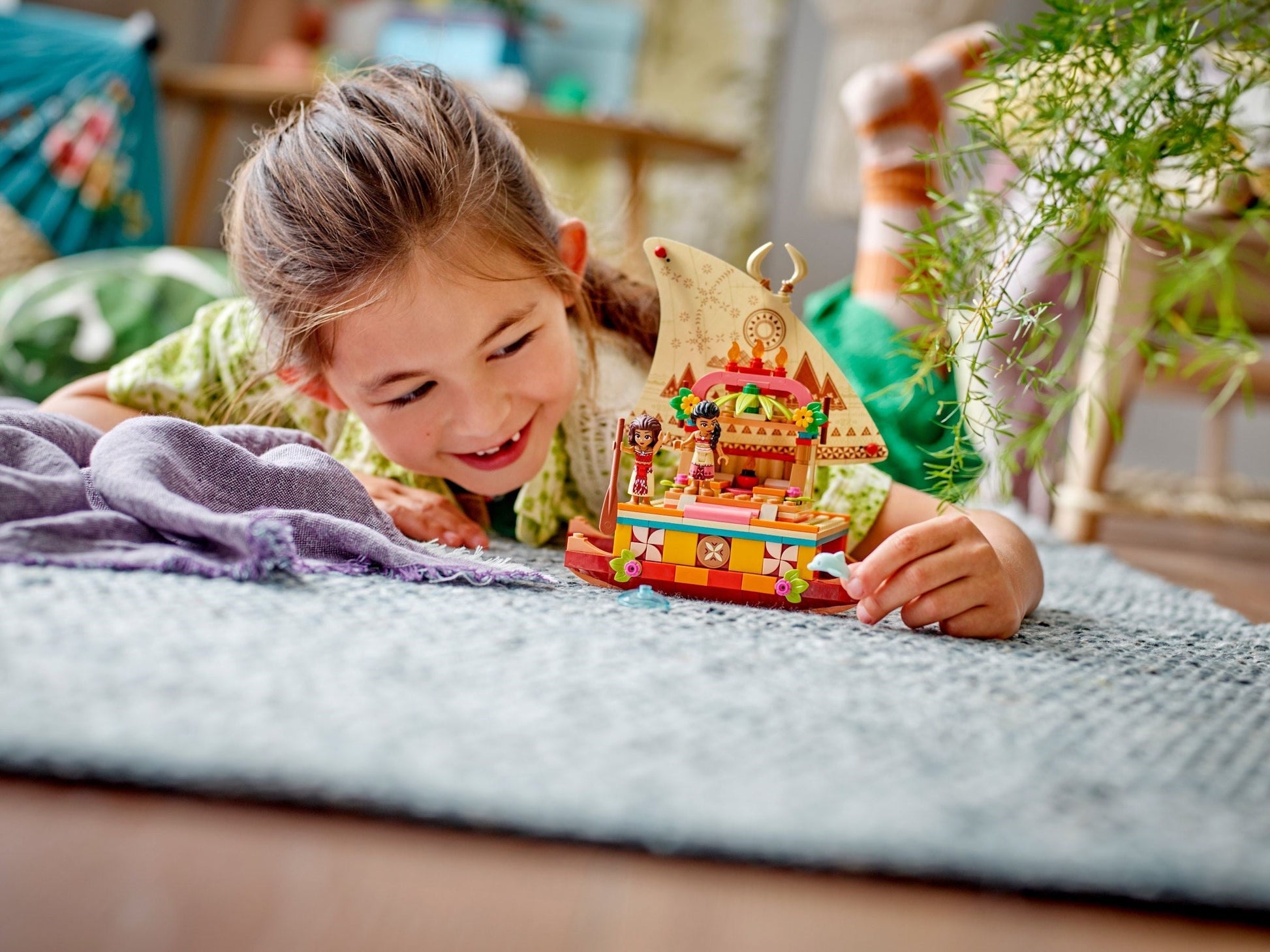 LEGO Disney Series 43210 Moana's Wayfinding Boat- Auzzi Store