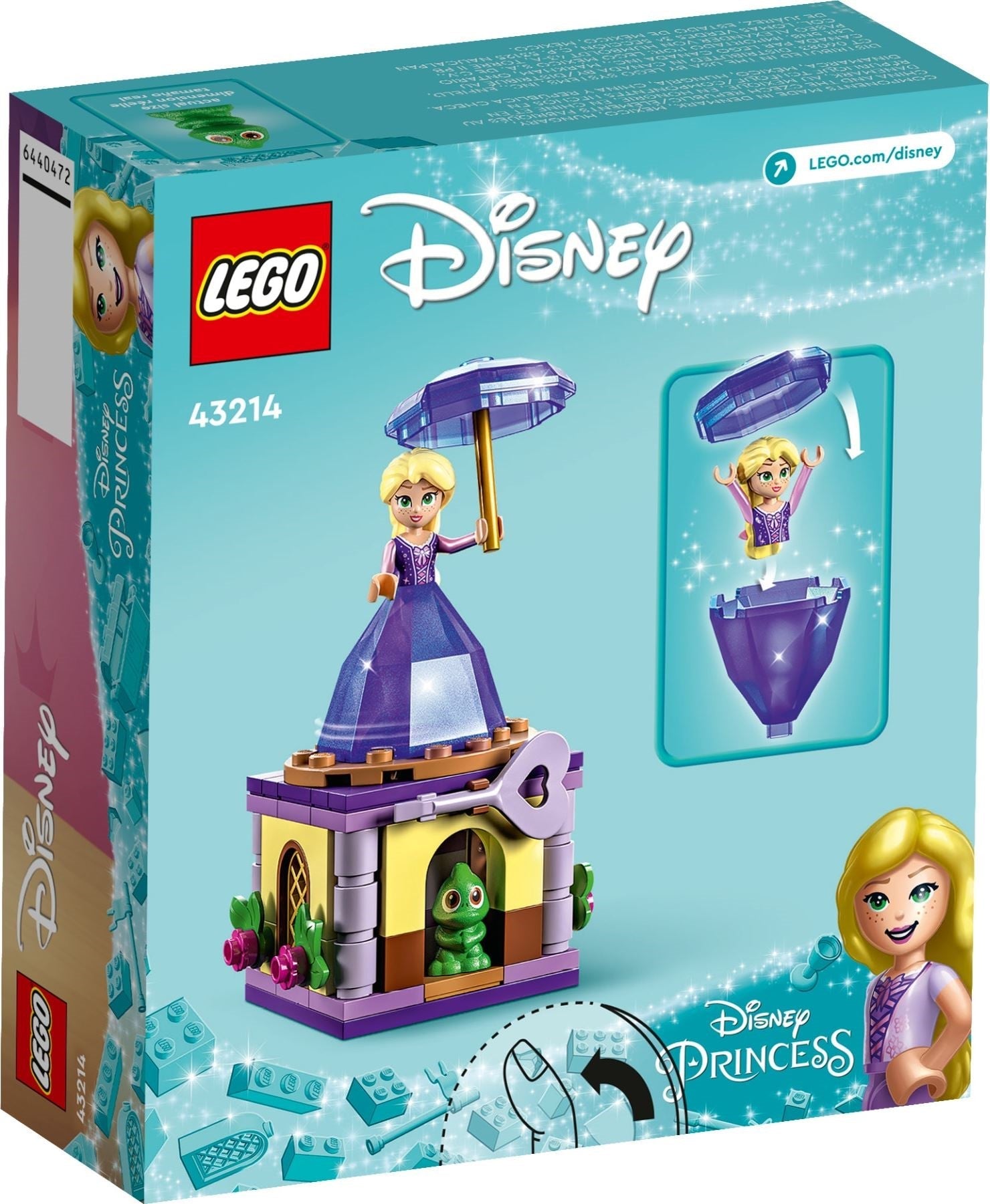 LEGO Disney Princess Twirling Rapunzel 43214 - SuperSaverAU - view 5