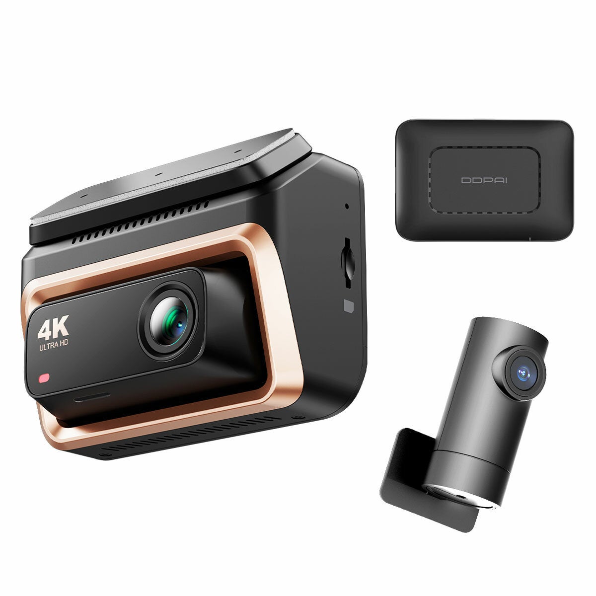 DDPAI 4K Front And 1080P Rear Car Camera Dual Channel 4G Z60 Pro Z60PRO4G