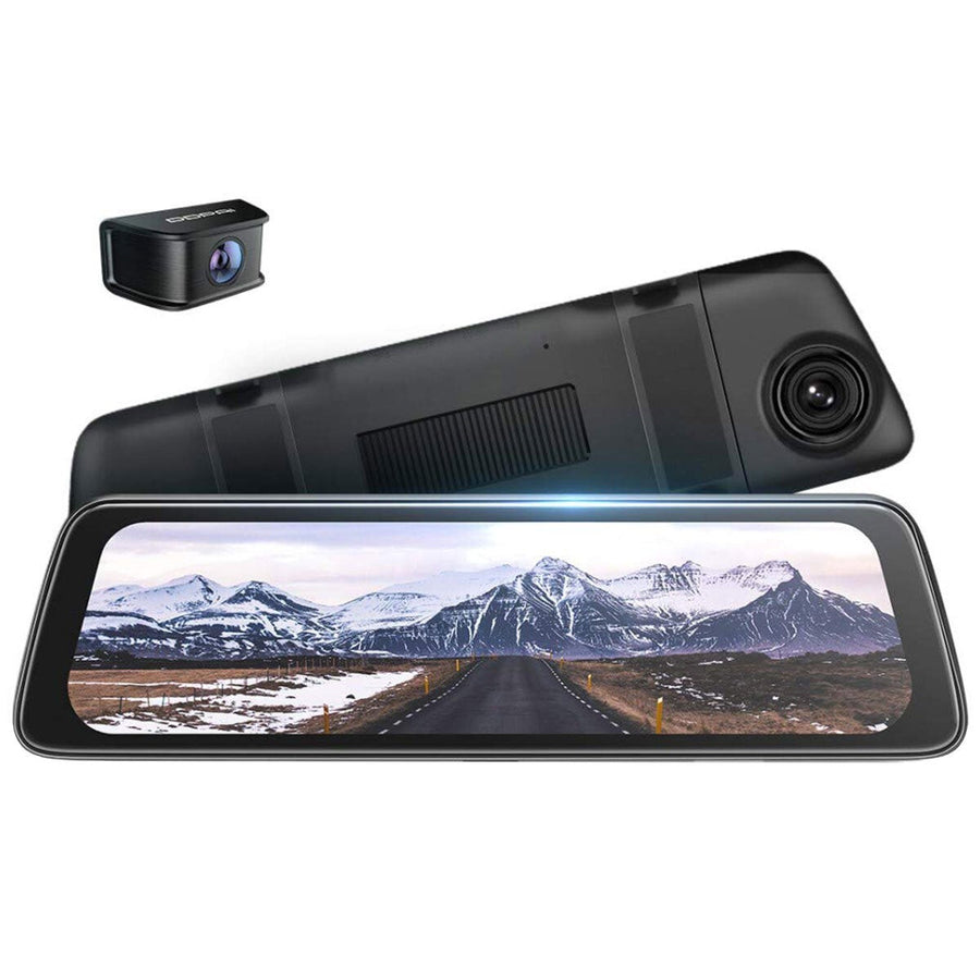 DDPAI E3 Mirror Car Camera 2K Front And 1080P Rear Dual Channel Touch Screen