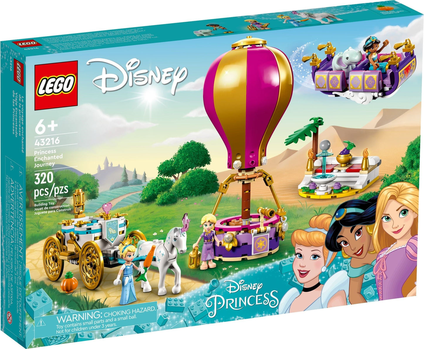 LEGO Disney Series 43216 Princess Enchanted Journey- Auzzi Store