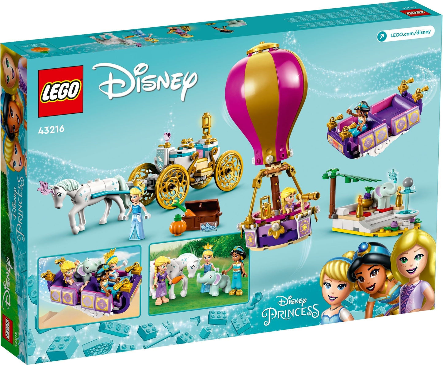 LEGO Disney Series 43216 Princess Enchanted Journey- Auzzi Store
