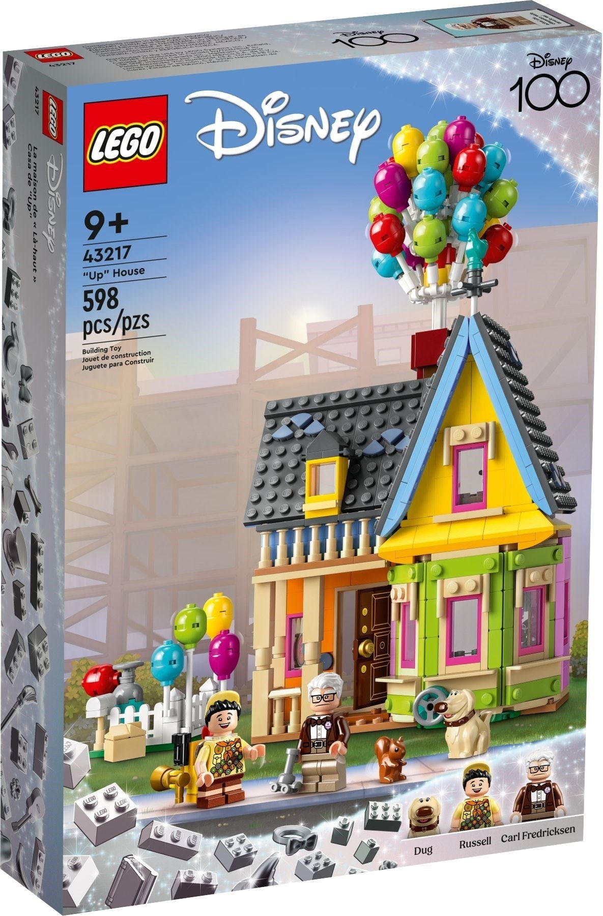 LEGO 43217 Up House – Disney Pixar Balloon House Playset - SuperSaverAU - view 1