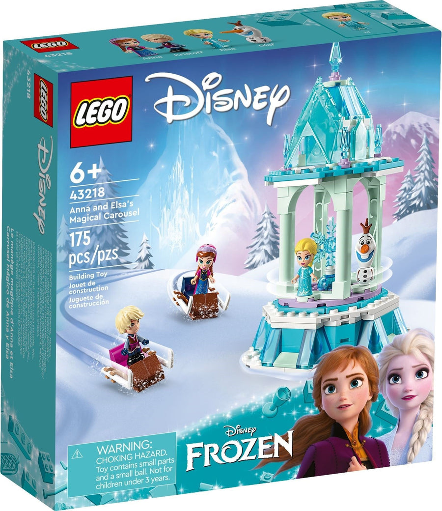 LEGO Disney 43217 Anna and Elsa's Magical Carousel - SuperSaverAU - view 1