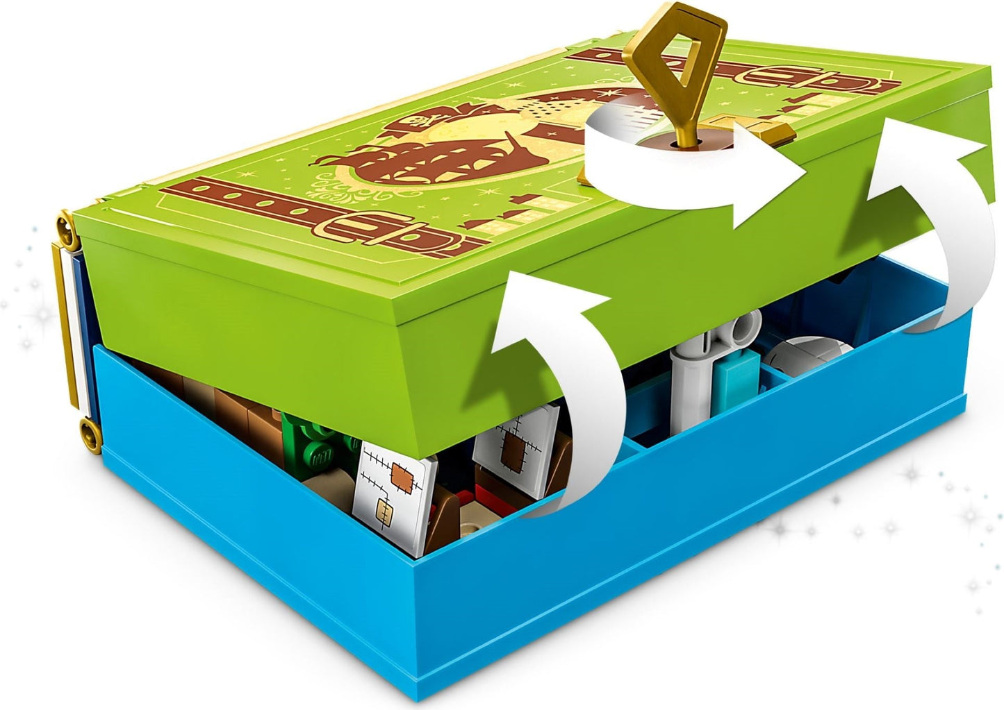 LEGO 43220 Peter Pan & Wendy’s Storybook Adventure – Disney Fairytale Set