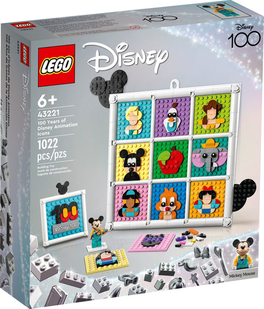 LEGO Disney Series 43221 100 Years of Disney Animation Icons- Auzzi Store