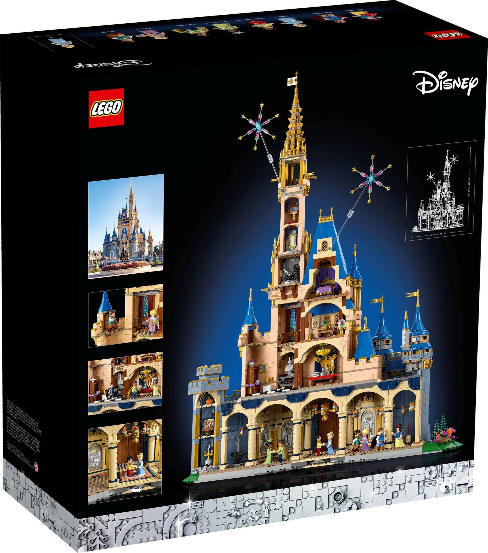 LEGO Disney 43222 Disney Castle 2023 Version- Auzzi Store
