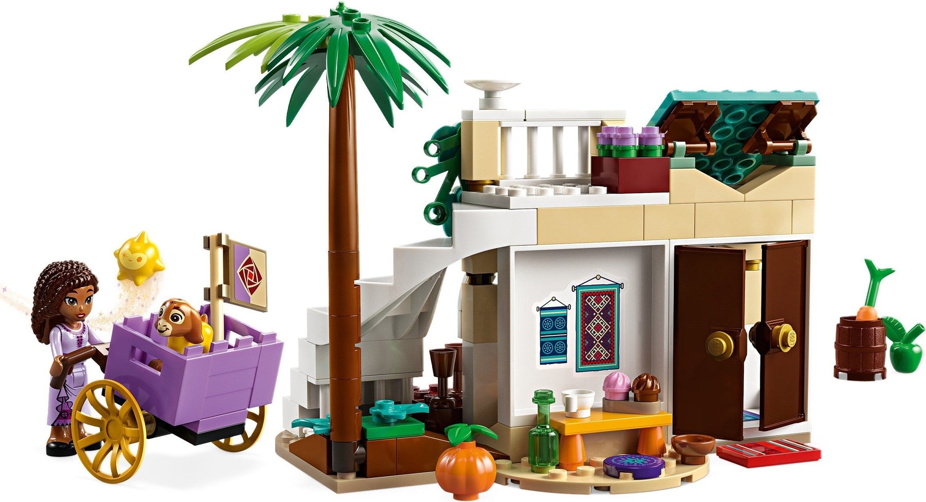 LEGO Disney Series 43223 Asha in the City of Rosas- Auzzi Store