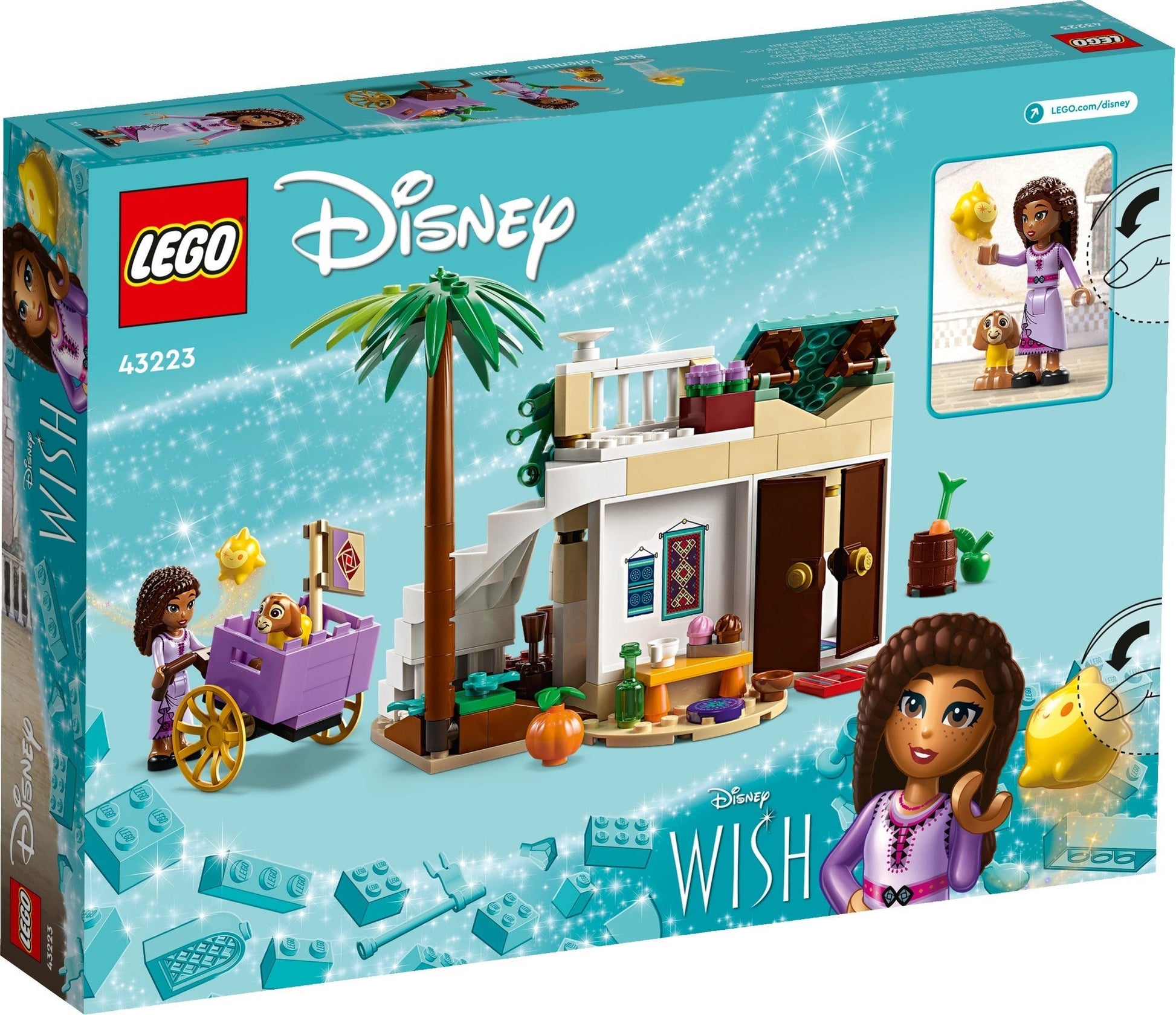 LEGO Disney Series 43223 Asha in the City of Rosas- Auzzi Store