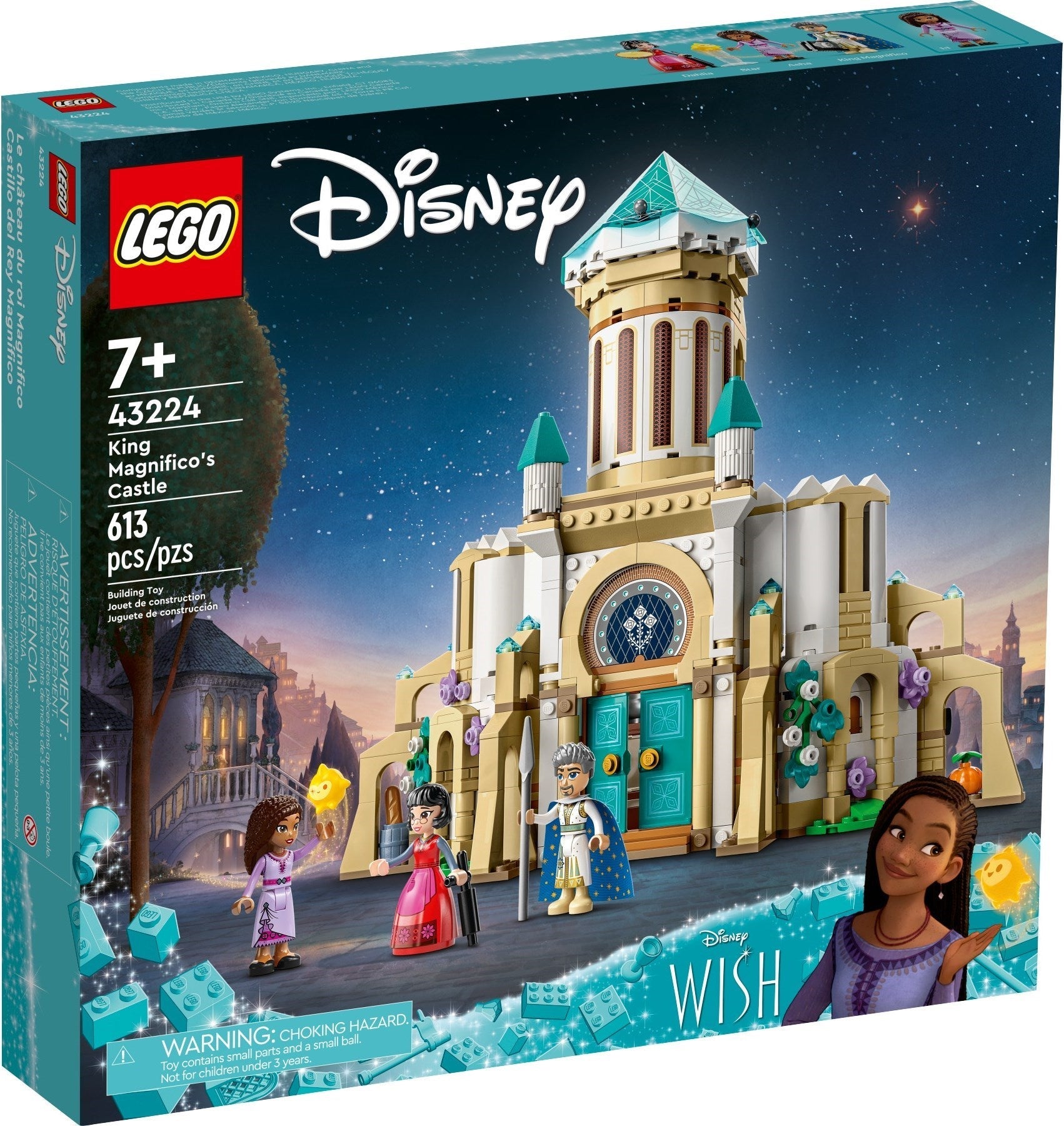 LEGO Disney Series 43224 King Magnifico's Castle- Auzzi Store