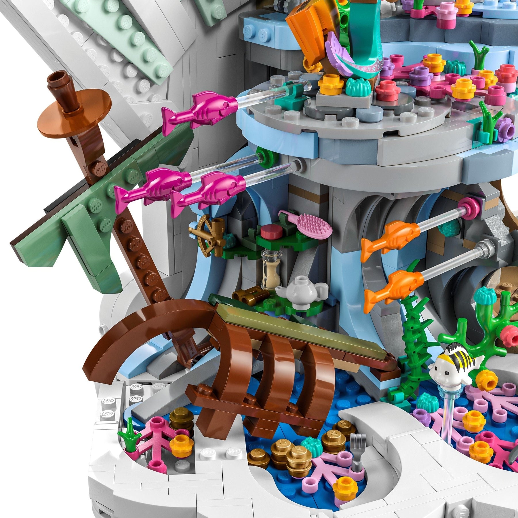 LEGO Disney Series 43225 The Little Mermaid Royal Clamshell- Auzzi Store