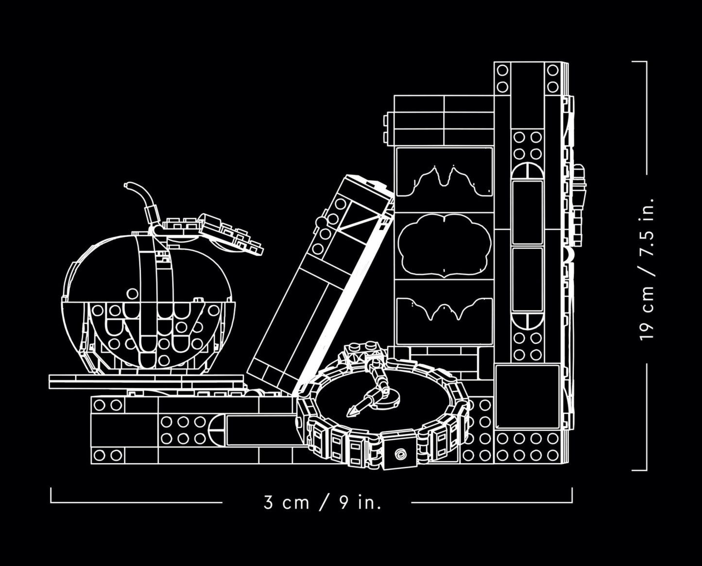 LEGO Disney Series 43227 Villain Icons- Auzzi Store