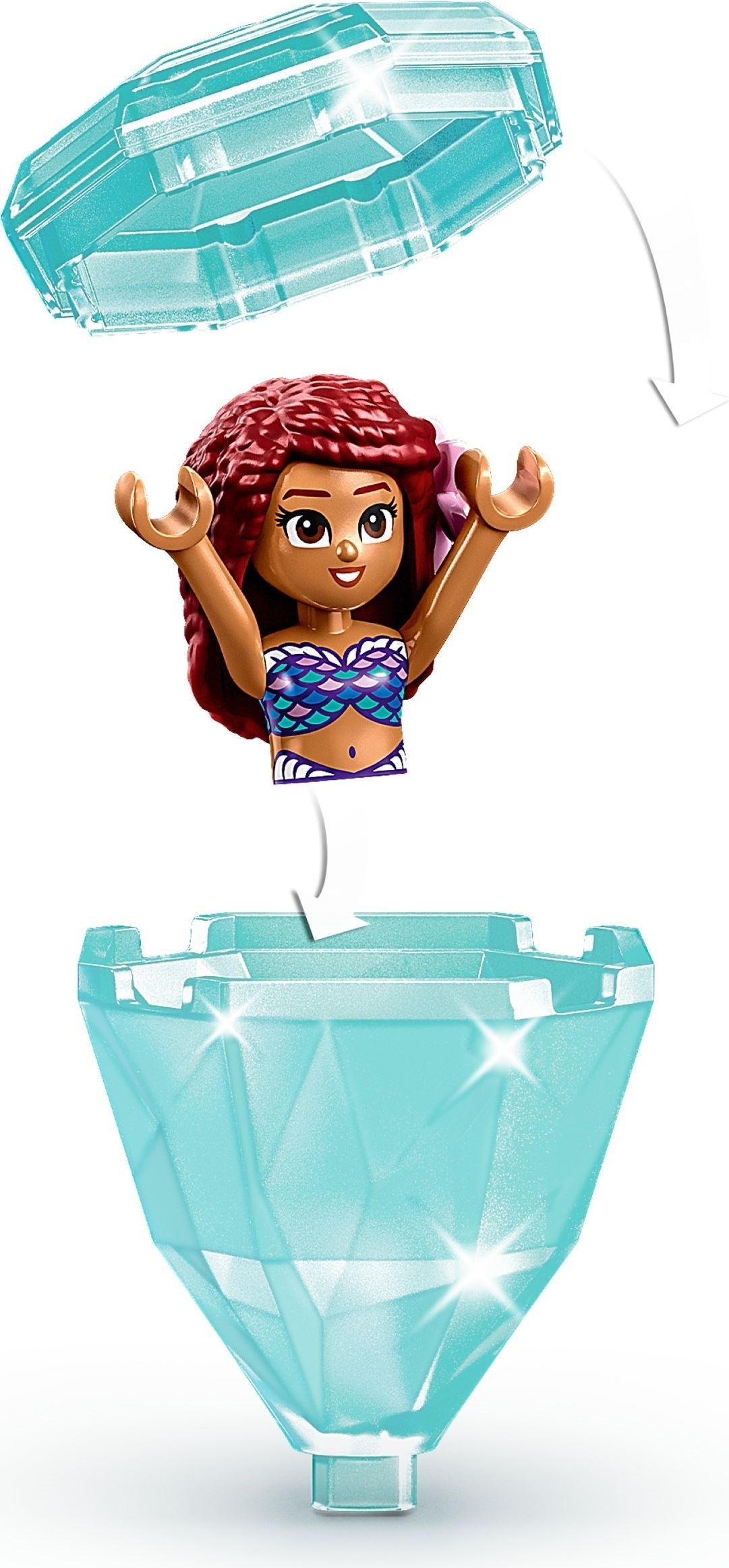 LEGO Disney Series 43229 Ariel's treasure chest- Auzzi Store