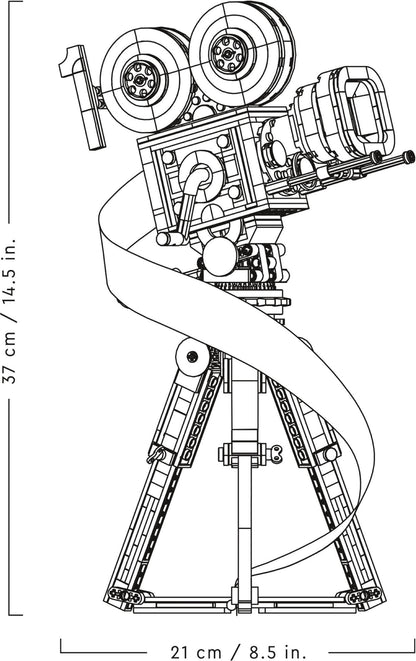 LEGO Disney 43230 Walt Disney Tribute Camera- Auzzi Store