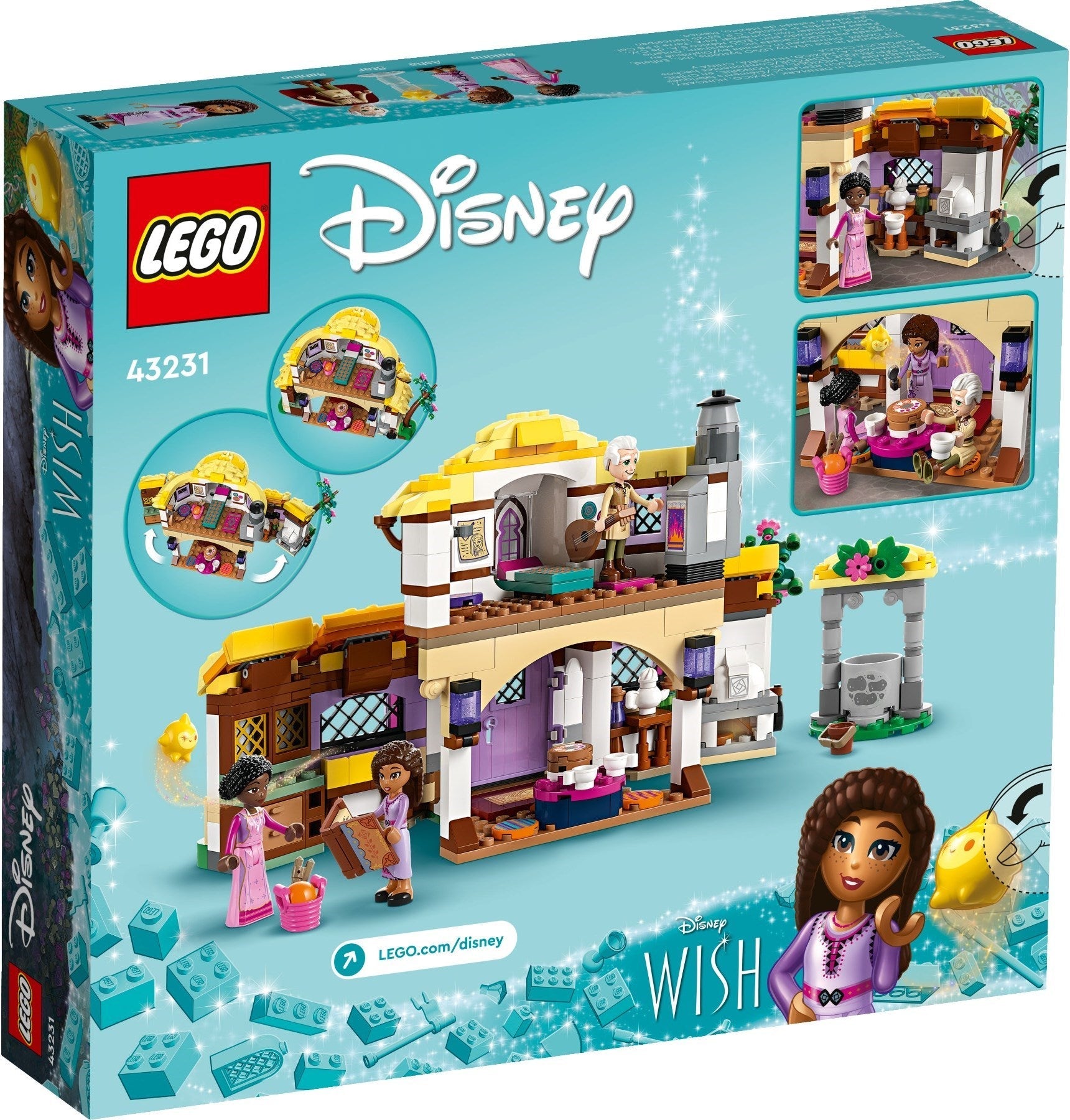LEGO Disney Wish Asha's Cottage 43230 - SuperSaverAU - view 7