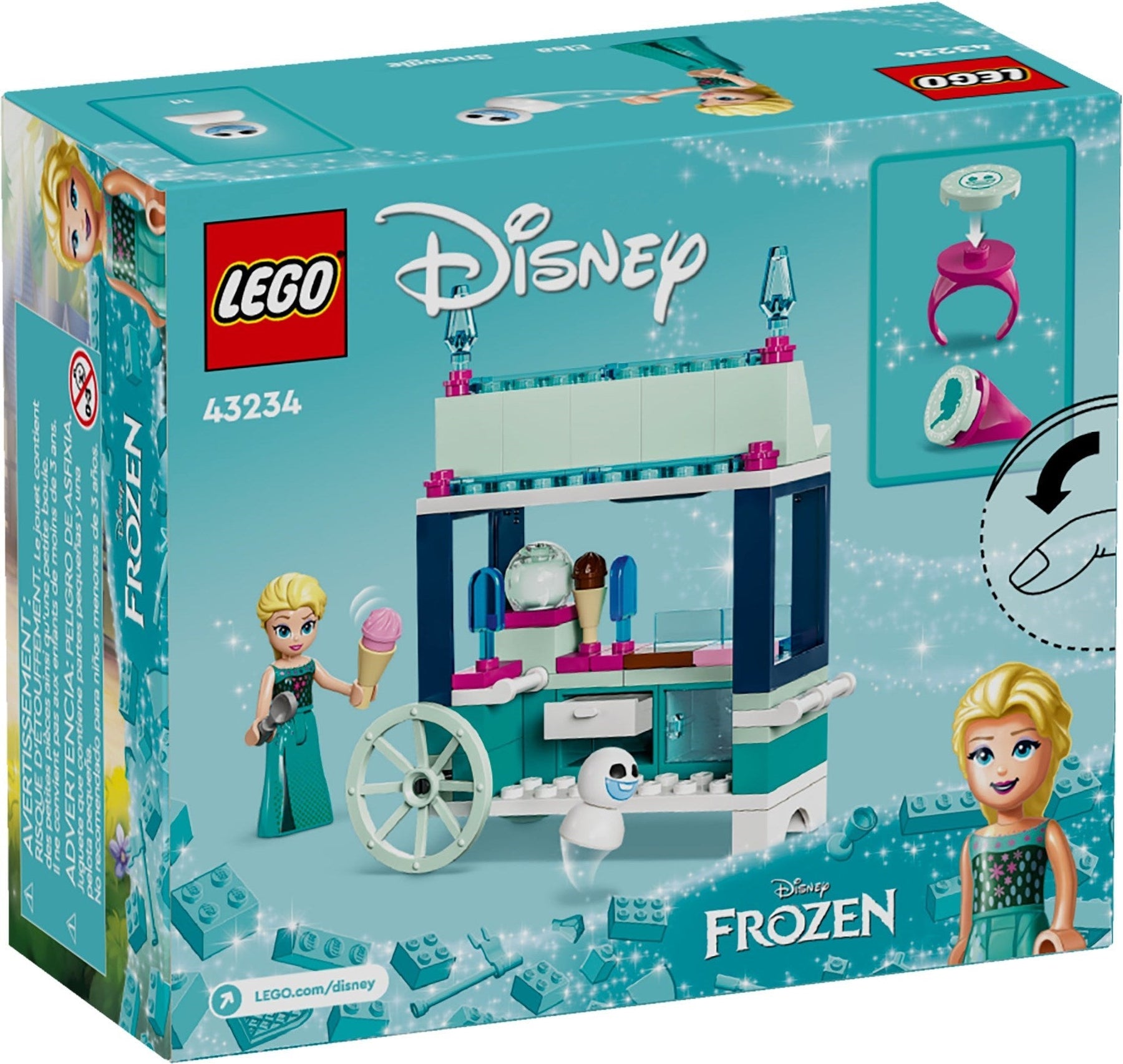 LEGO Disney Princess Elsa’s Frozen Treats 43234 - SuperSaverAU - view 4