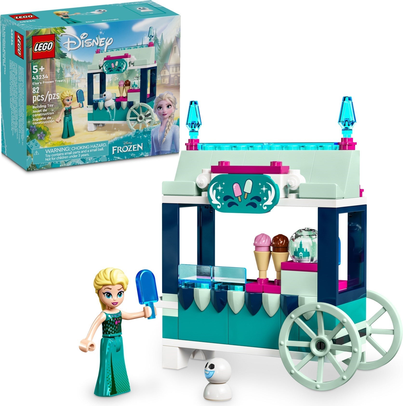 LEGO Disney Princess Elsa’s Frozen Treats 43234 - SuperSaverAU - view 1