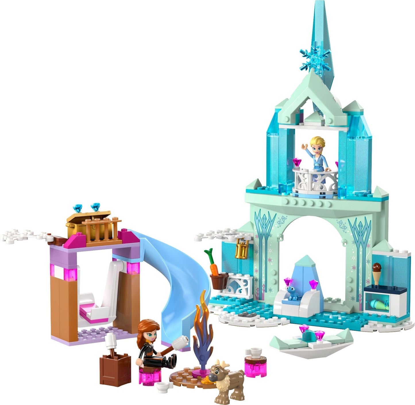 LEGO Disney Princess Series 43238 Elsa's Frozen Castle- Auzzi Store