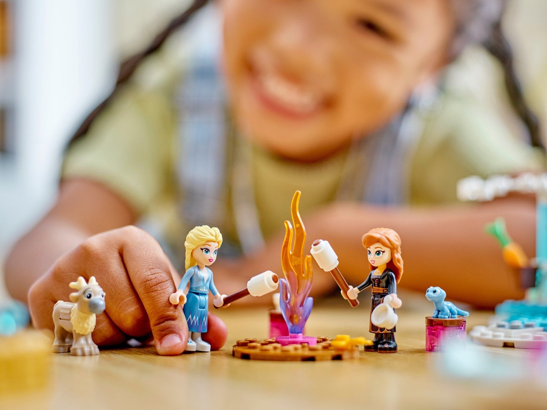 LEGO Disney Princess Series 43238 Elsa's Frozen Castle- Auzzi Store
