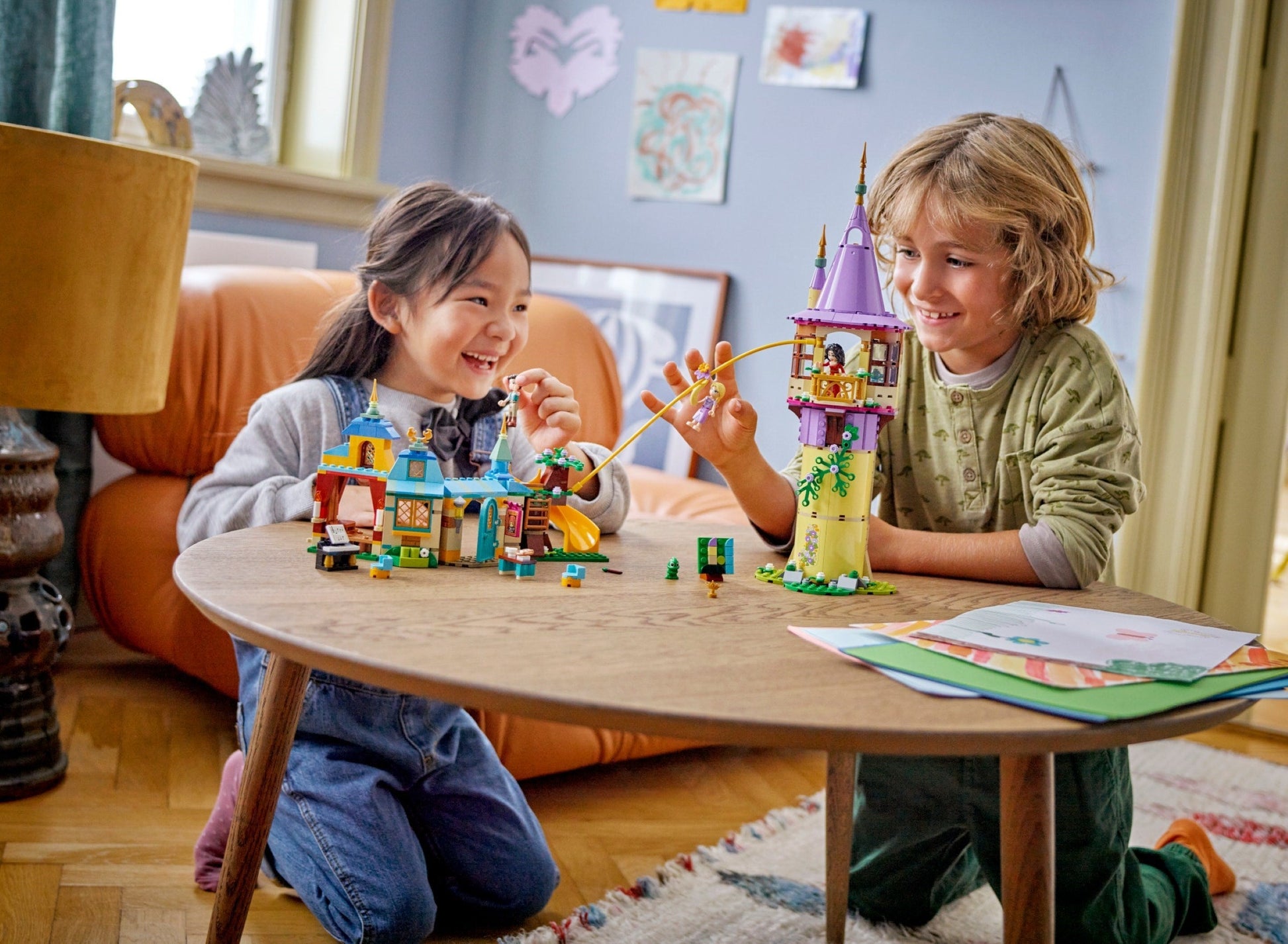 LEGO Disney Princess Series 43241 Rapunzel's Tower & The Snuggly Duckling- Auzzi Store