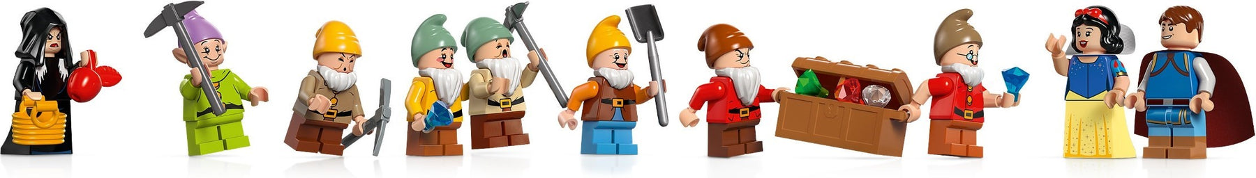 LEGO Disney Series 43242 Snow White and the Seven Dwarfs' Cottage- Auzzi Store