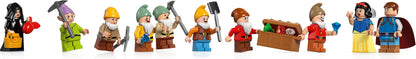 LEGO Disney Series 43242 Snow White and the Seven Dwarfs' Cottage- Auzzi Store