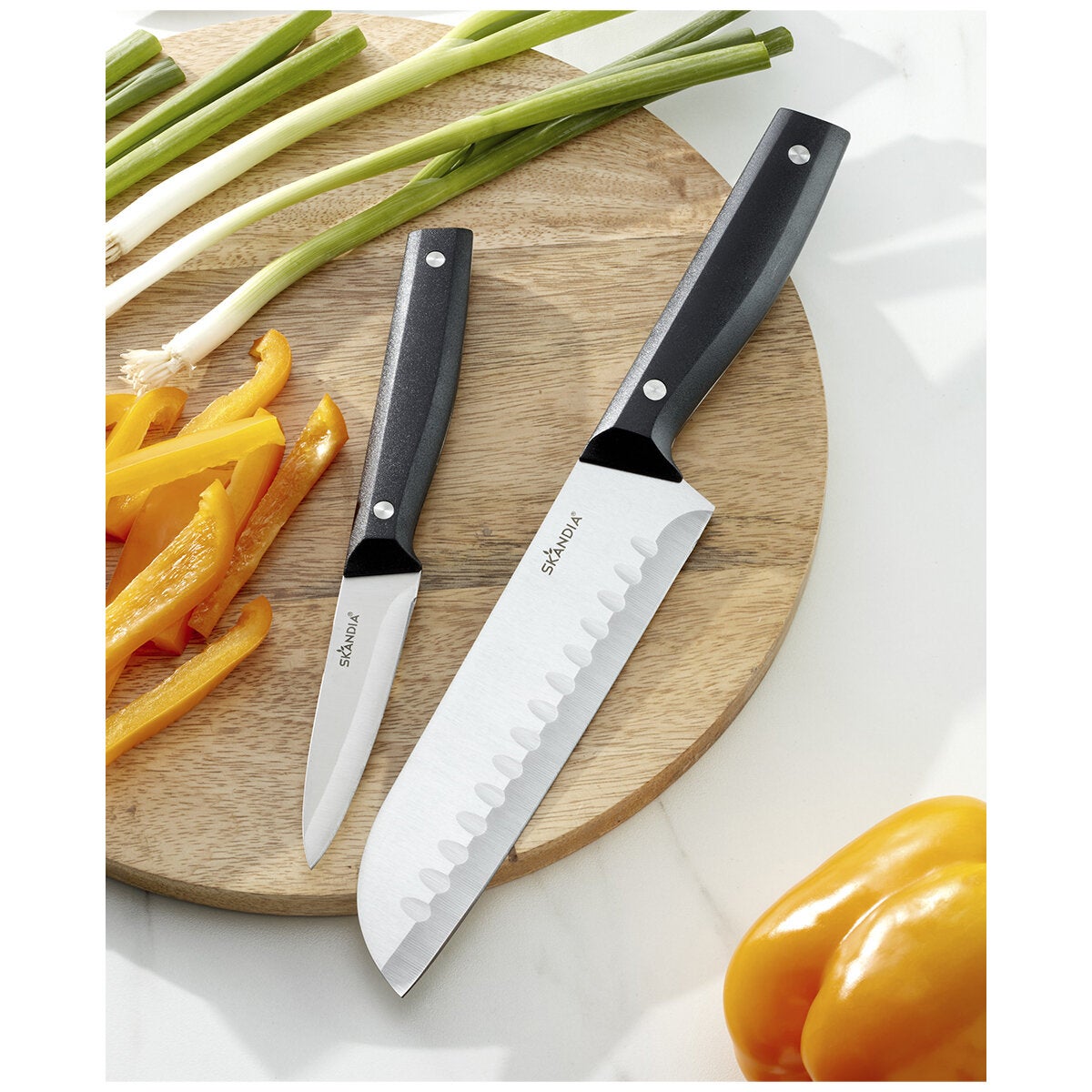 Hampton Forge Jasper German Steel Kitchen Knife Set 5 Piece Full Tang — image 4