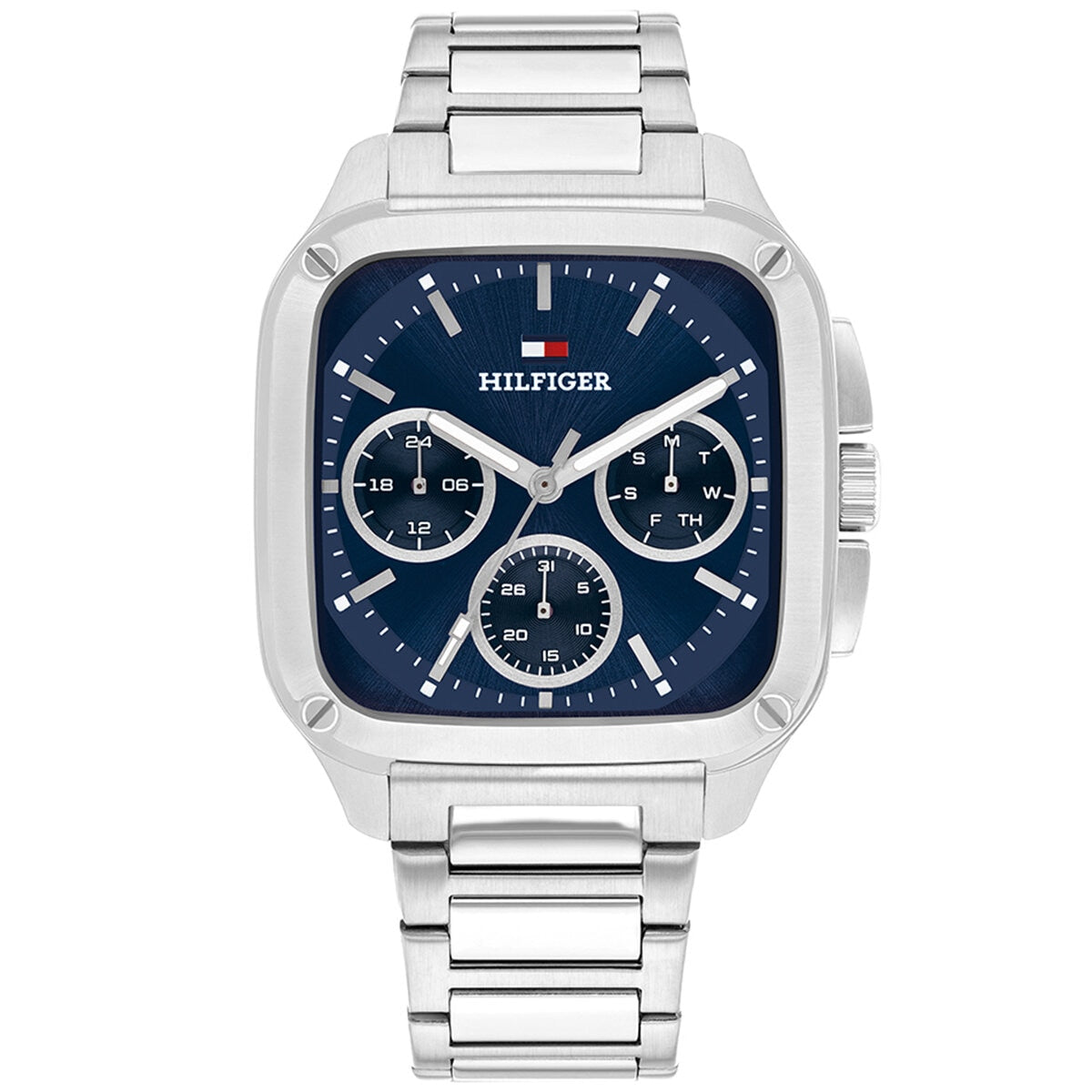Tommy Hilfiger Herald Stainless Steel Blue Dial Men's Watch 1792222