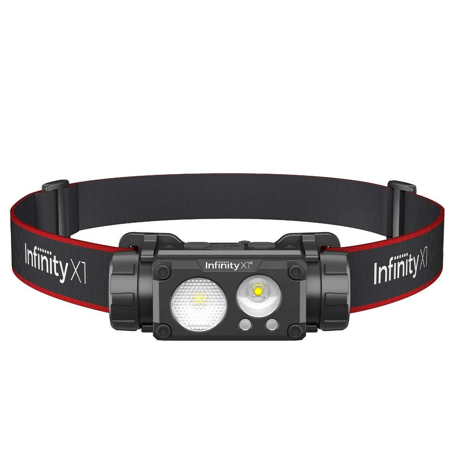 Infinity X1 LED Head Torch 3 Pack 1500 Lumen Waterproof IPX8