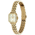 Olivia Burton Grosvenor Mini Ionic Plated Thin Gold Steel Ivory Dial Womens Watch 24000257