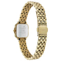 Olivia Burton Grosvenor Mini Ionic Plated Thin Gold Steel Ivory Dial Womens Watch 24000257