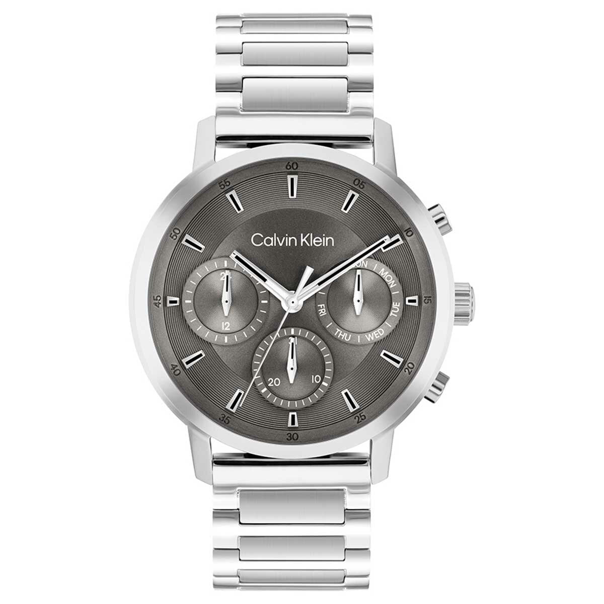 Calvin Klein Gauge Stainless Steel Grey Dial Men's Watch 25200493