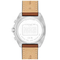 Coach Charter Saddle Leather Strap Blue Dial Men's Watch 14602741