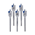 Irwin 25mm Blue-Groove Spade Bit - 5 Pack