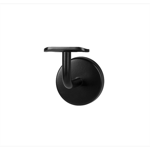 Porta Handrail Bracket - 70mm - 304 Stainless Steel - Matt Black Finish - SuperSaverAU - view 1